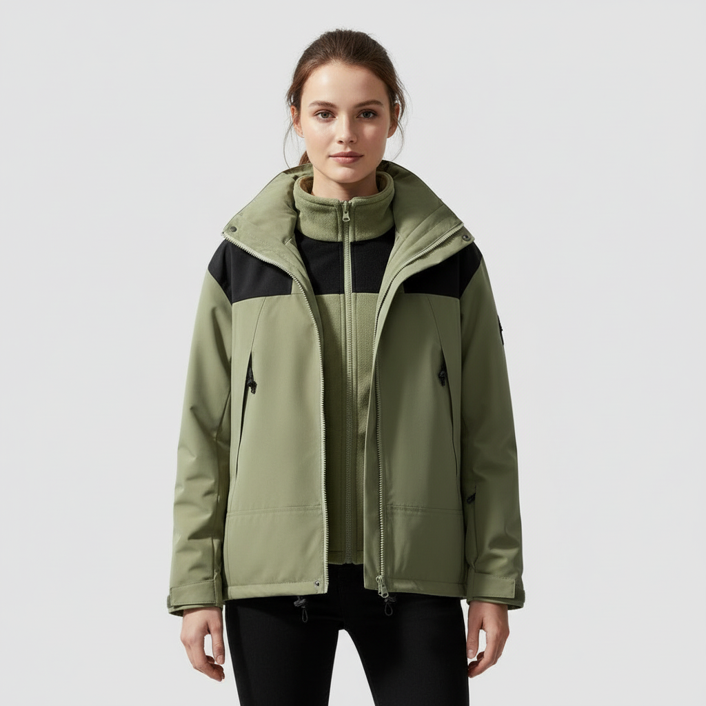 3-in-1 Fleece Winter Jacket Comfort | R&B