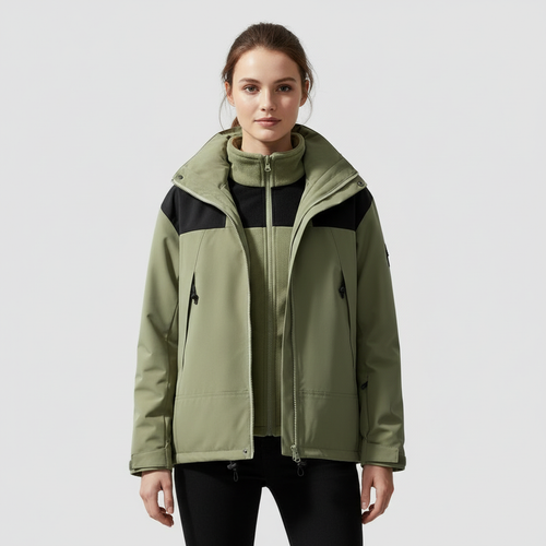 3-in-1 Fleece Winter Jacket Comfort | R&B