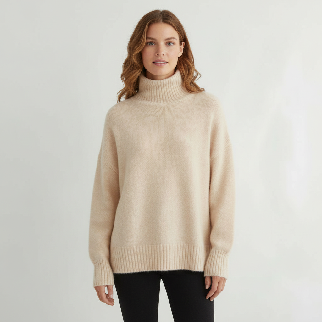Turtleneck Sweater Women Comfort | Amarae
