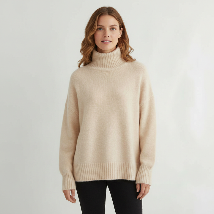 Turtleneck Sweater Women Comfort | Amarae
