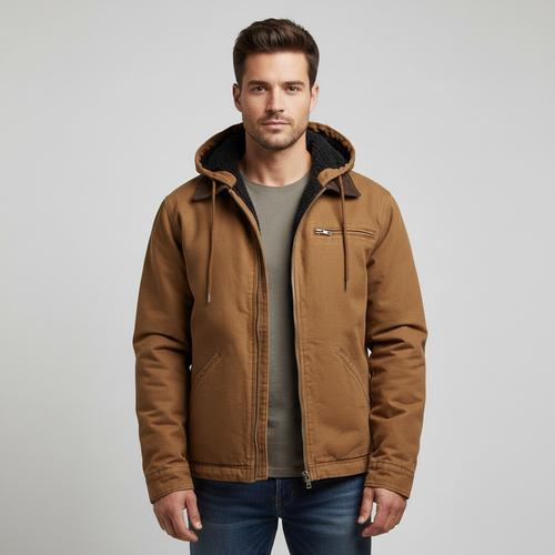 Functional Waterproof Outdoor Winter Parka Jacket with Hood Polyester | Amarae