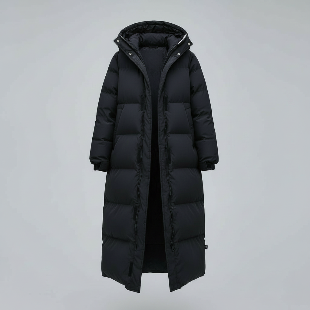 Windproof Long Winter Jacket Women | Amarae