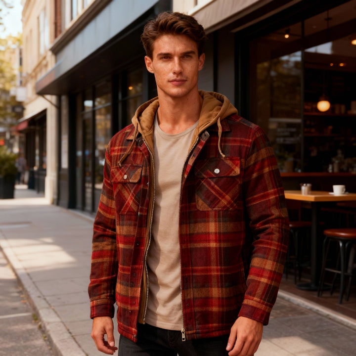 Chic Und Stil | Padded Lumberjack Jacket