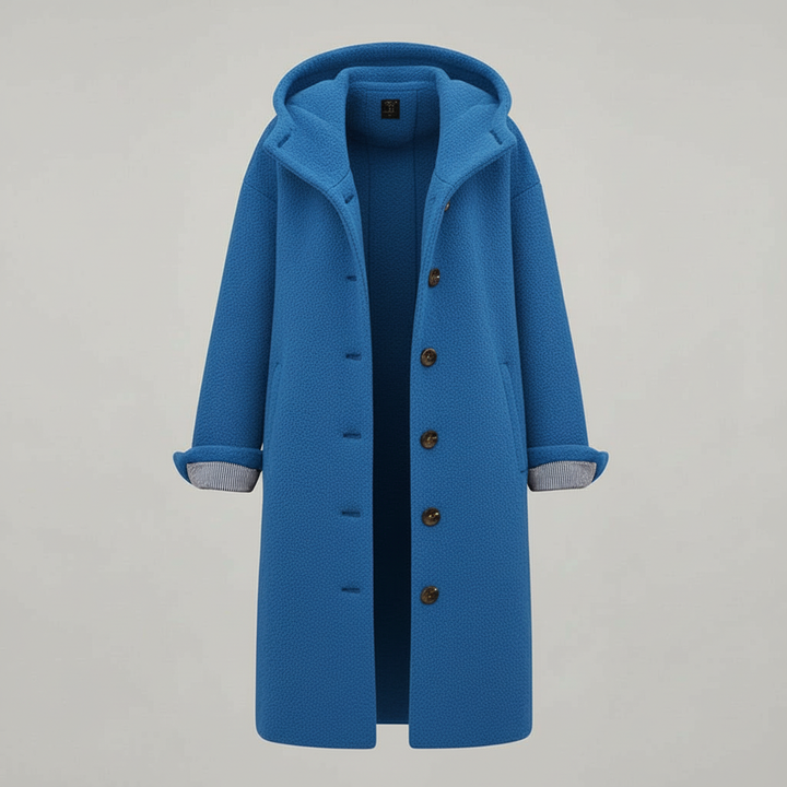 Elegant Winter Coat Women Comfort Long Coat Fleece | Amarae
