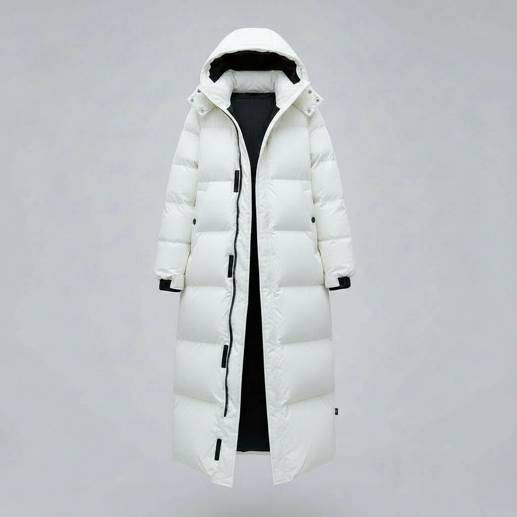 Windproof Long Winter Jacket Women | Amarae