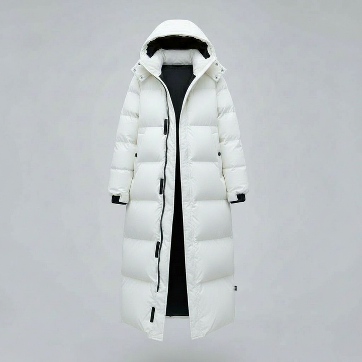 Windproof Long Winter Jacket Women | Amarae