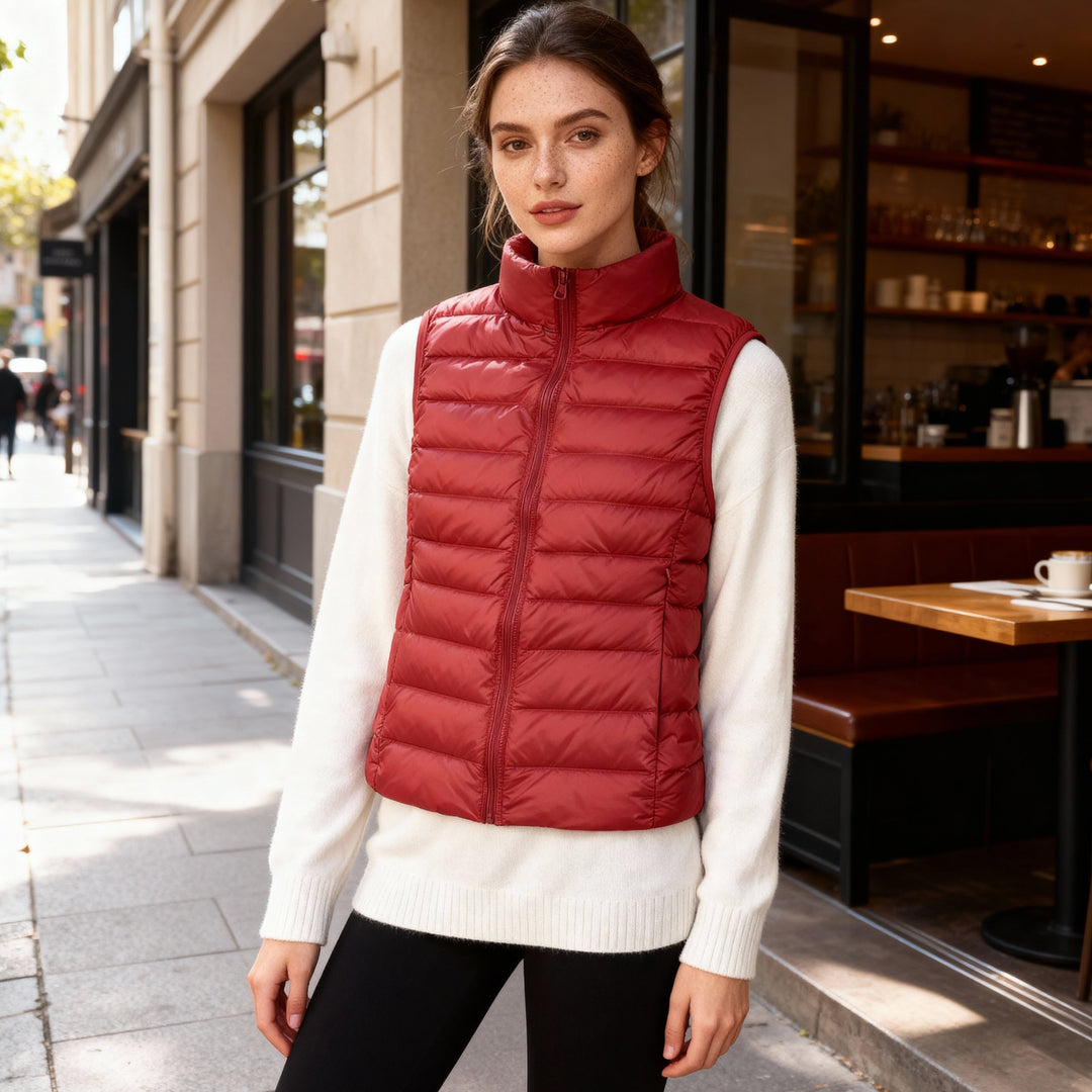 Lune London | Women Ultra-Light Down Vest for Stylish Comfort