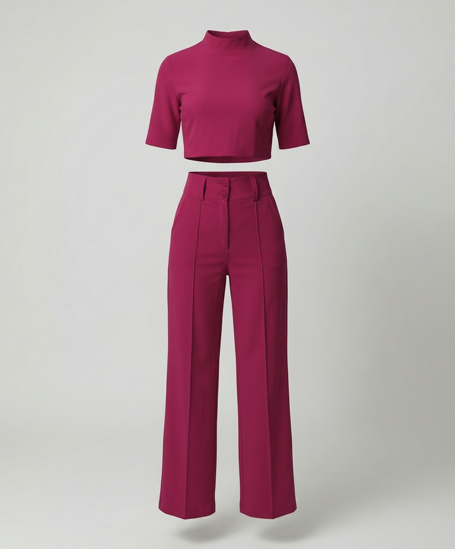 Amarae | Elegance Tailored Autumn Trouser Set for Stylish Looks