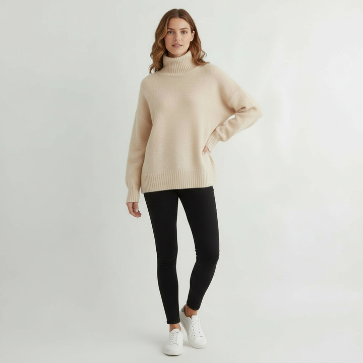 Turtleneck Sweater Women Comfort | Amarae