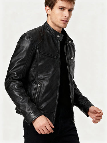 Amarae | Men's Jacket with Lining, Pockets, and Adjustable Cuffs, Casual and Everyday Jacket