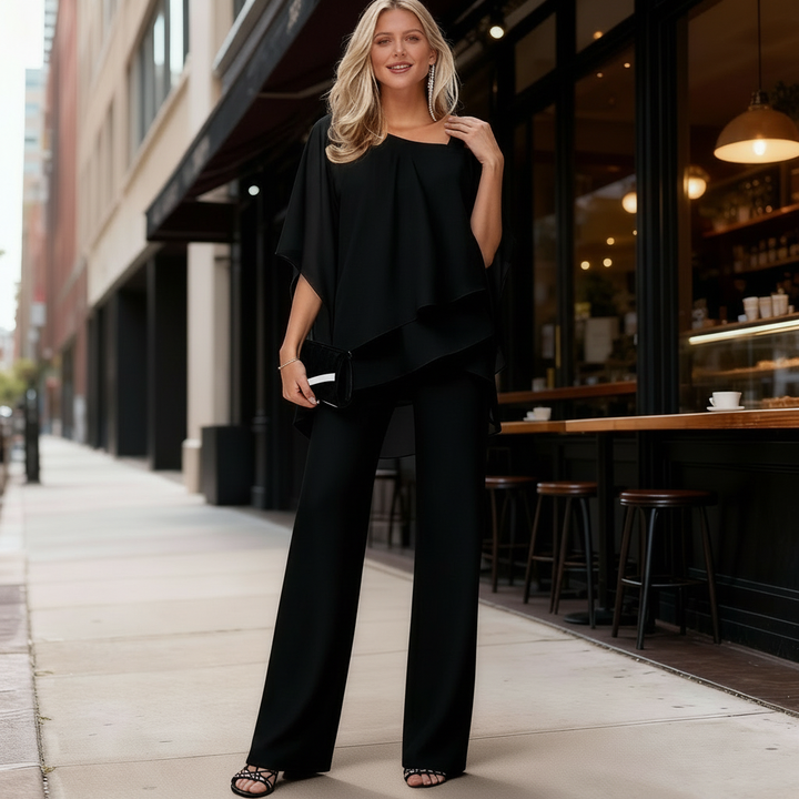 Lune London | Luxury Chiffon Set for Elegant Evenings