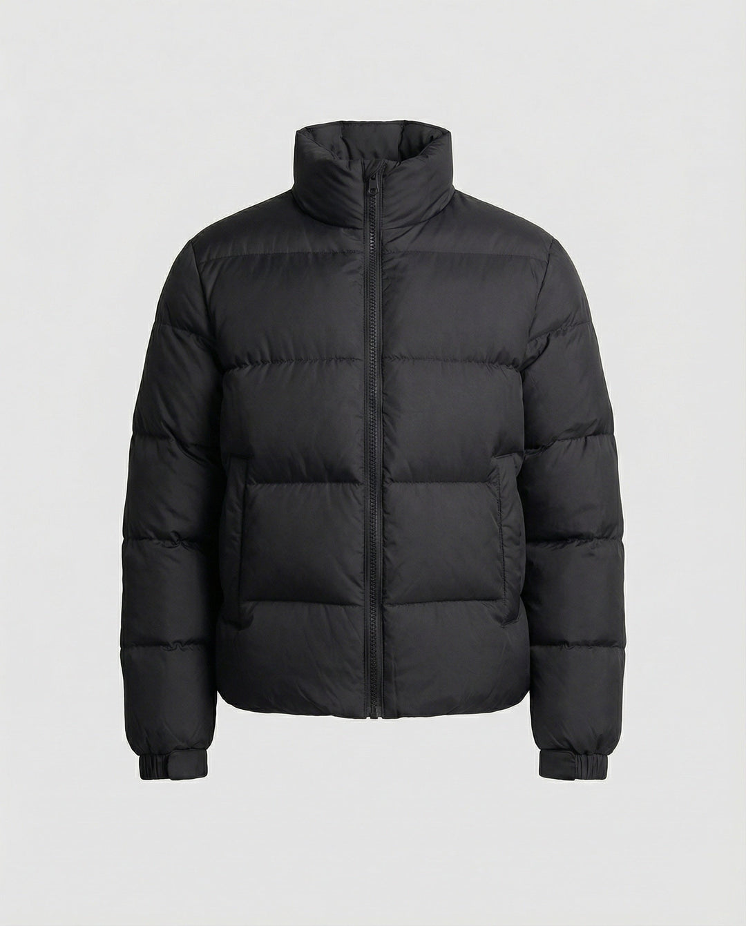 Men's puffer jacket made of duck feathers with warmth & hood | Amarae