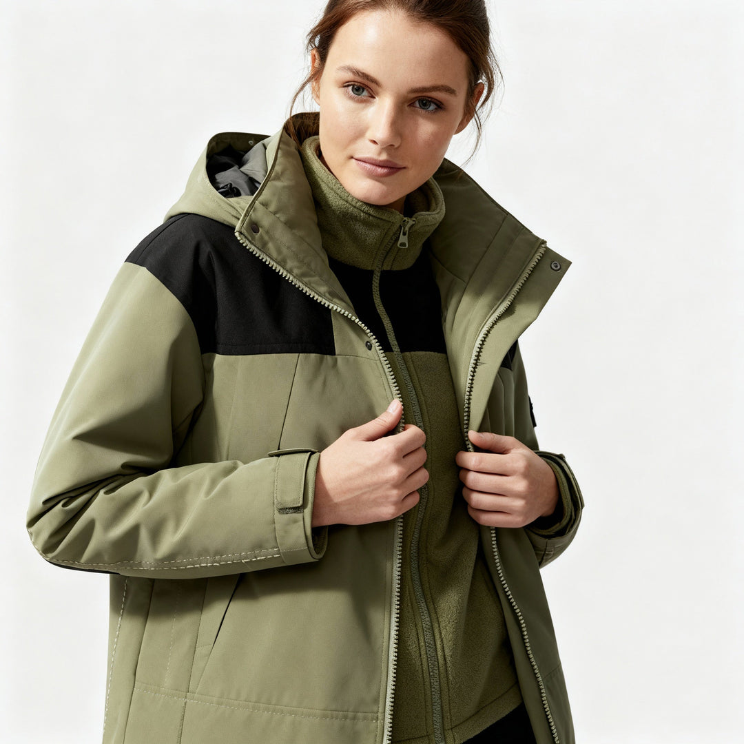 3-in-1 Fleece Winter Jacket Comfort | R&B