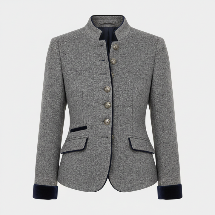 Classic Structured Premium Comfort Wool Jacket Women | Amarae