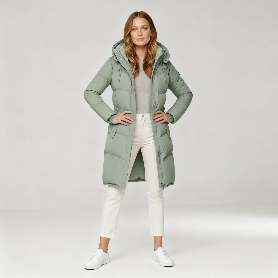 Luxurious Insulated Jacket Women's Comfort Warm Jacket Cotton | Heidi-Mode