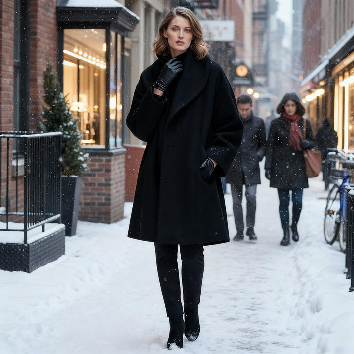 Elegant Windproof Women's Coat