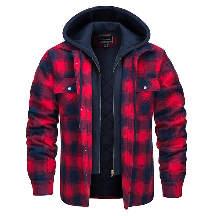 Lune London | Checked Men's Coat with Classic Touch