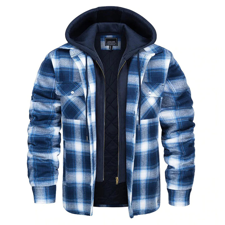 Lune London | Checked Men's Coat with Classic Touch