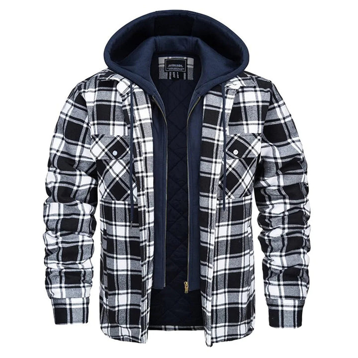 Lune London | Checked Men's Coat with Classic Touch