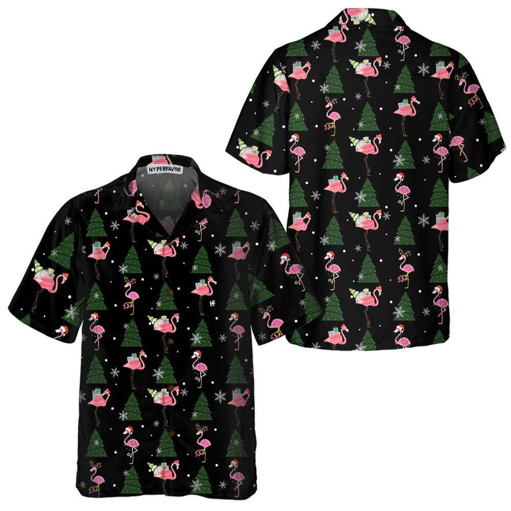 Lune London | Flamant Merry Christmas to you all T-shirt Hawaii, Fun Christmas T-shirt, Best Christmas gift idea