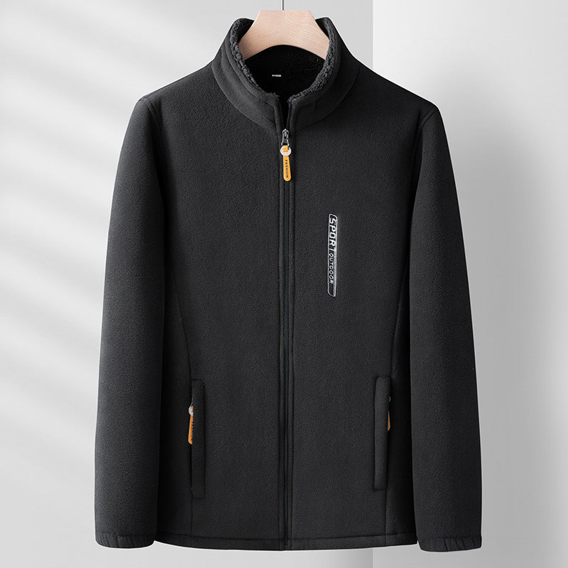 Lune London | Fleece jacket for men, double-sided - Winter