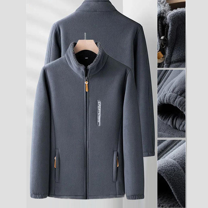 Lune London | Fleece jacket for men, double-sided - Winter