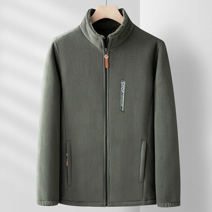 Lune London | Fleece jacket for men, double-sided - Winter