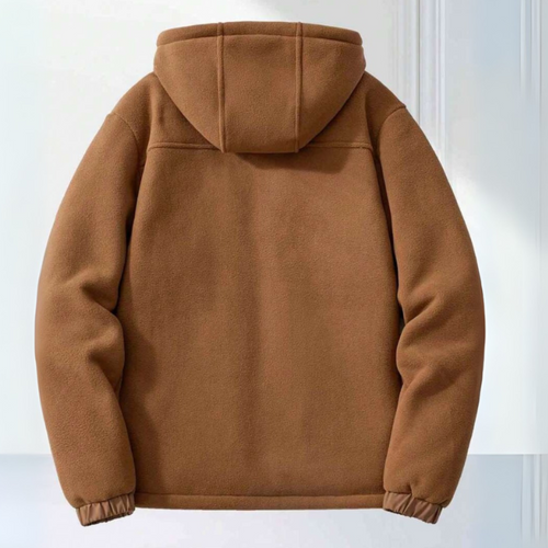 Amarae | Fleece jacket for men - With hood, Lightweight - Winter