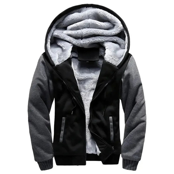 Amarae | Fleece jacket for men - With hood, Winter