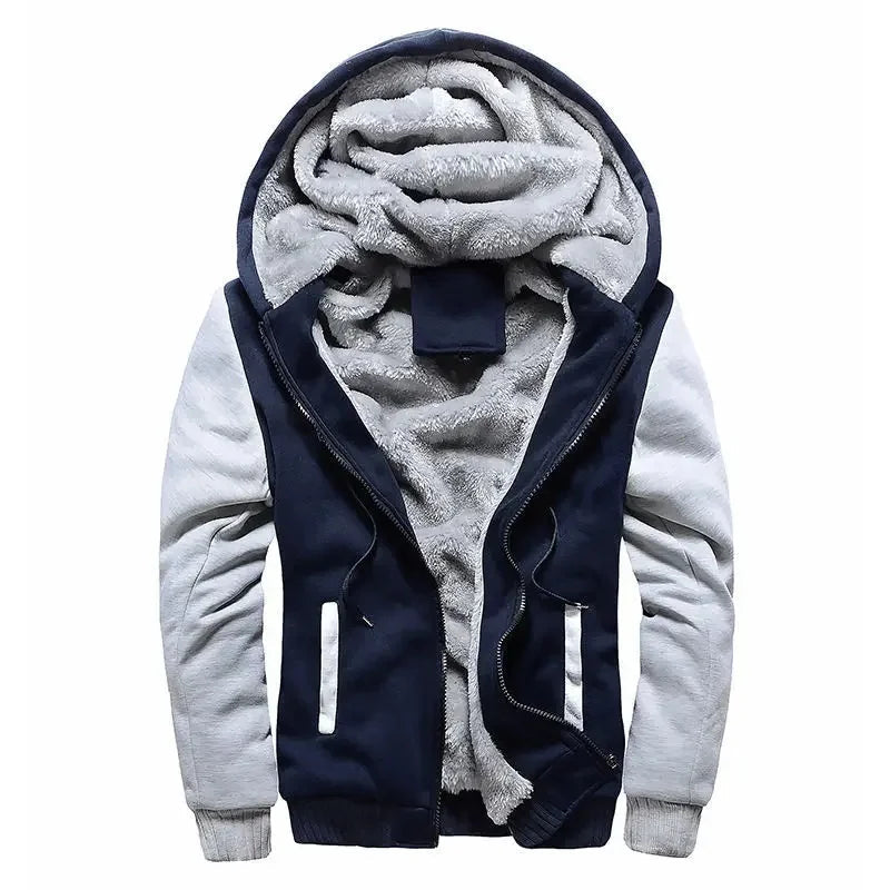 Amarae | Fleece jacket for men - With hood, Winter