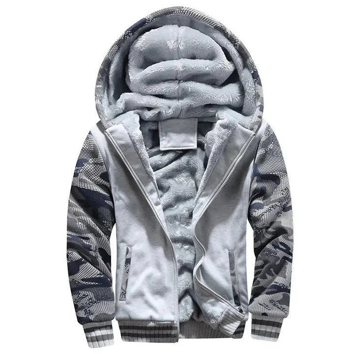 Amarae | Fleece jacket for men - With hood, Winter