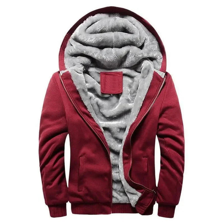 Amarae | Fleece jacket for men - With hood, Winter