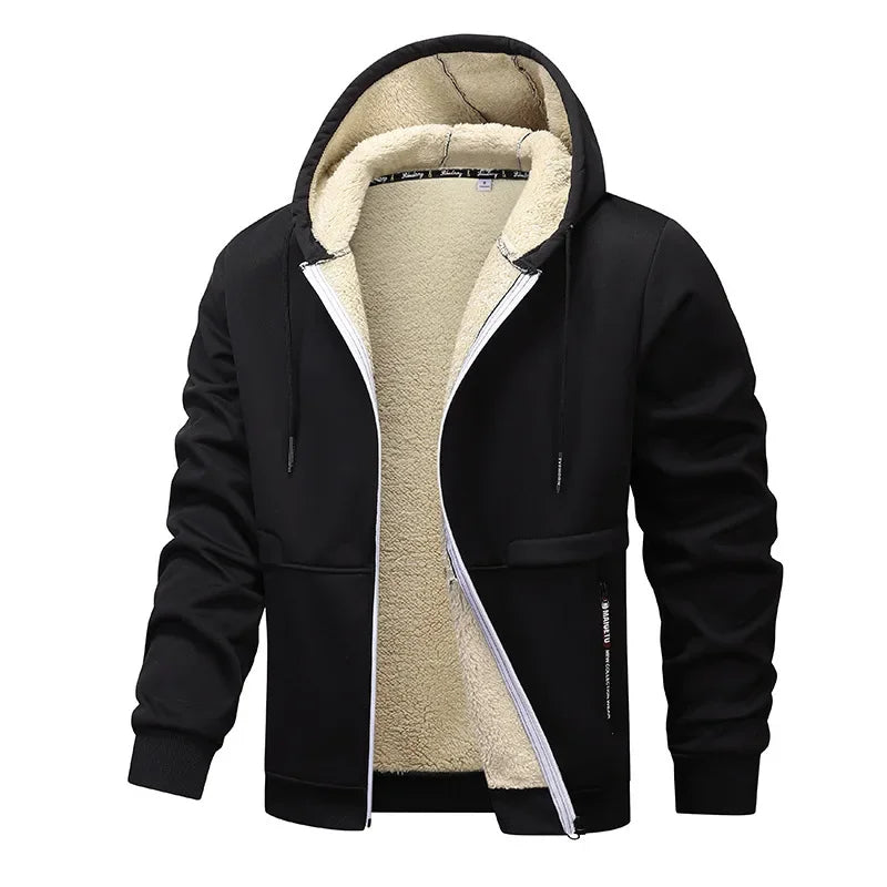 Lune London | Fleece jacket for men - Relaxed fit, Casual style - Winter
