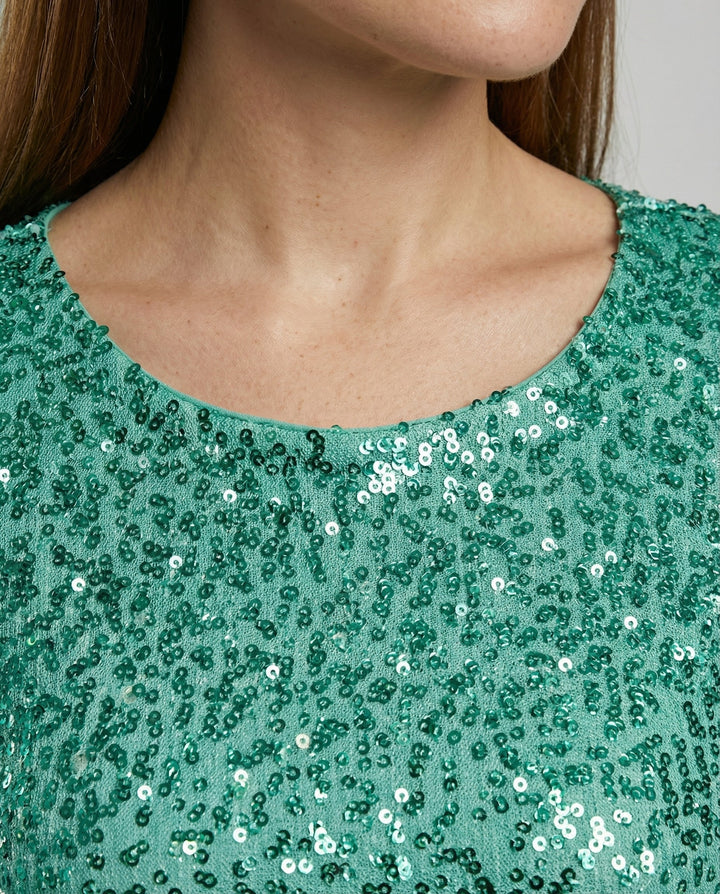 Backless Glitter Winter Dress | Amarae