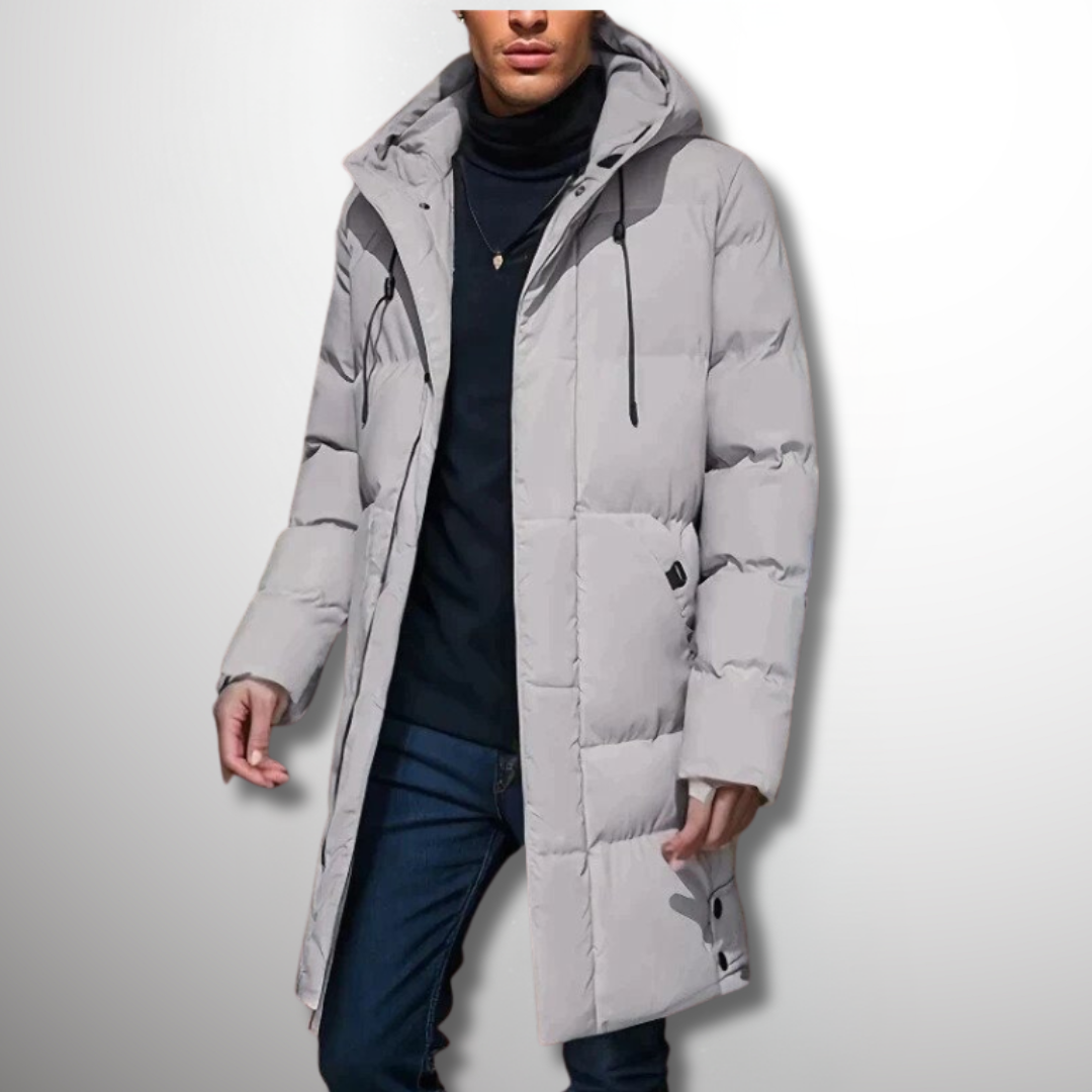 Chic Und Stil | Men's Winter Down Jacket with Hood