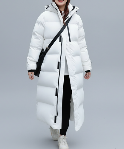 Amarae | Longer Ladies Down Coat Plus Sizes