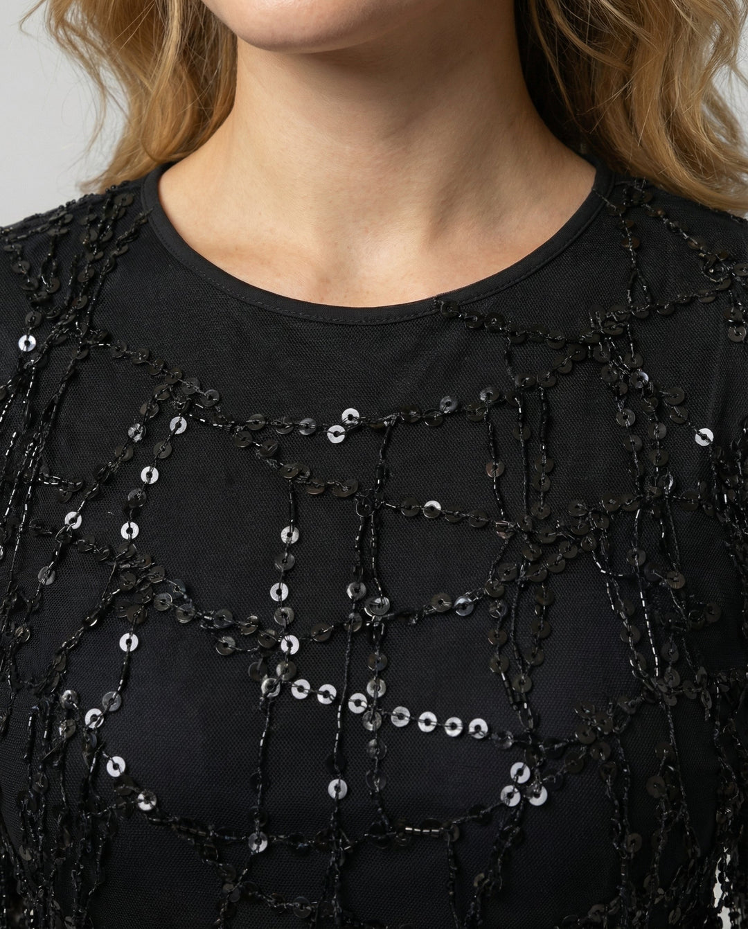 Elegant Fringe Sequin Dress Women | Amarae