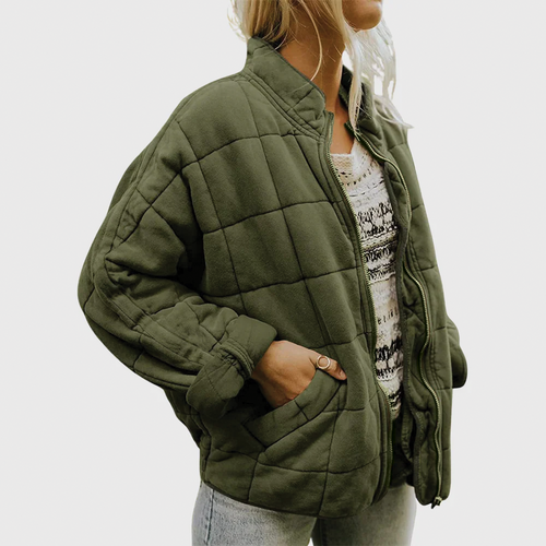 Amarae | Quilted Zip Jacket