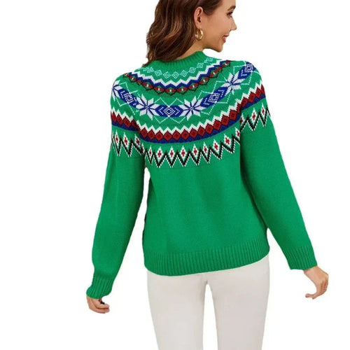 Amarae | Women's Christmas Sweater - Warm knitted winter sweater