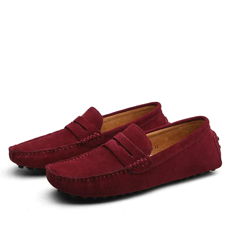 Amarae | Loafers Made Of Suede In Italian Style