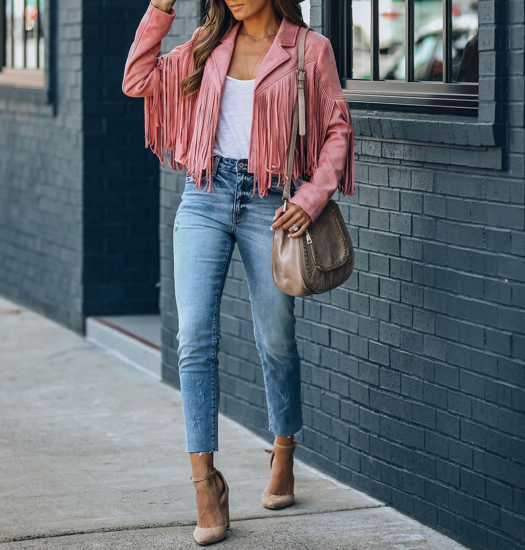 Amarae | Jacket with fringes