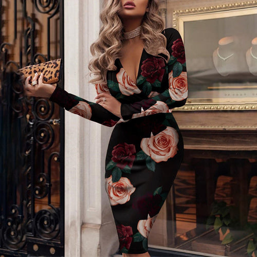 Amarae | Cocktail Dress with V-Neck for Women Formal Wear