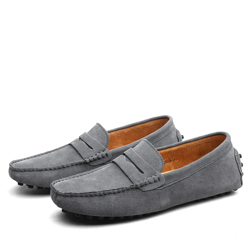 Amarae | Loafers Made Of Suede In Italian Style