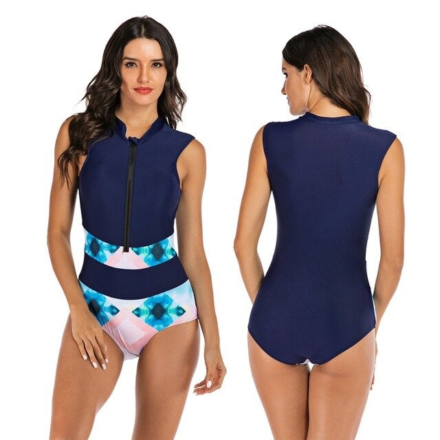 Lune London | One-Piece Sports Swimsuit with Interesting Design