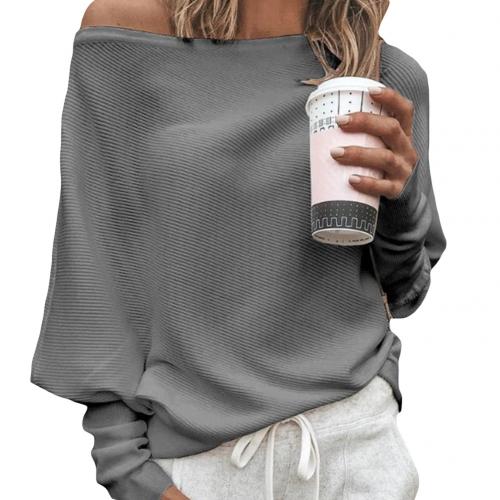 Chic und Stil | Sweater Trendier Softer Off-Shoulder Sweater