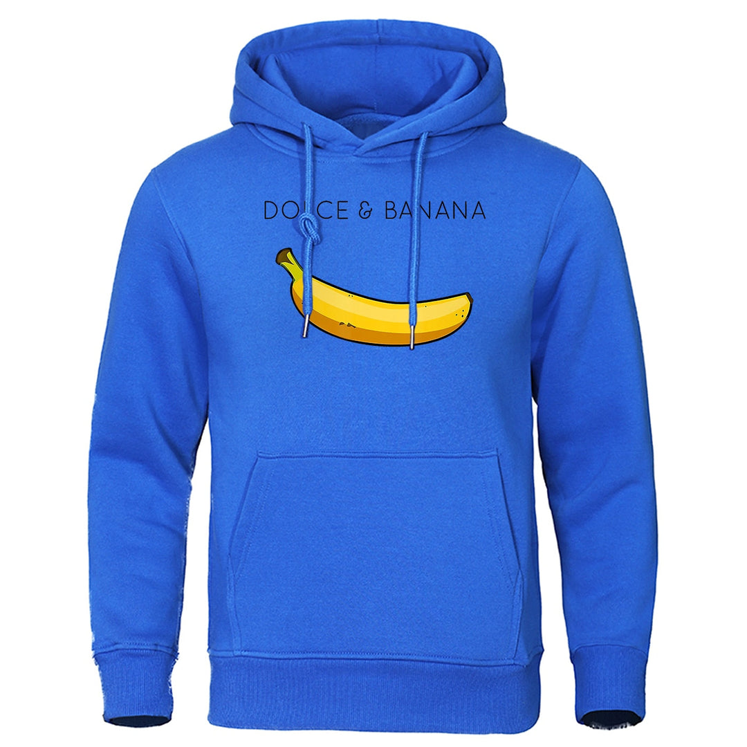 Lune London | Hooded sweatshirt with banana print