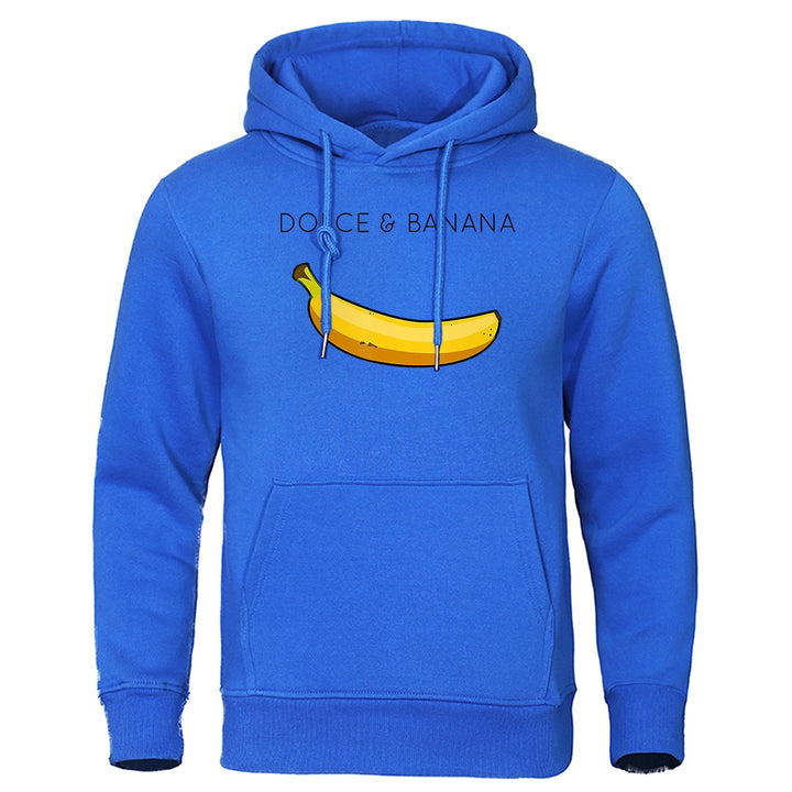 Lune London | Hooded sweatshirt with banana print