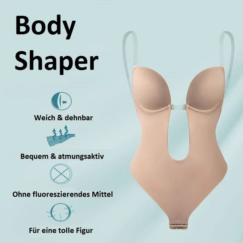 Lune London | Backless Bodysuit Bra for Invisible Support for Women