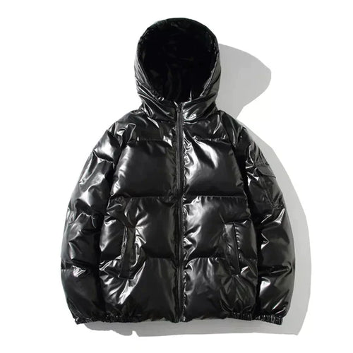 Amarae | Windproof Metallic Winter Puffer Jacket