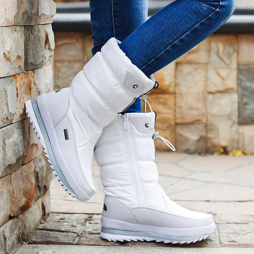 Chic Und Stil | Waterproof Non-Slip Winter Boots for Women